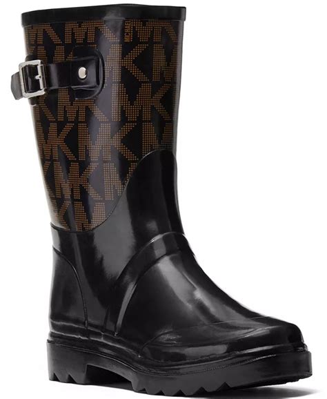 michael kors signature rain boots|michael kors rain boots sale.